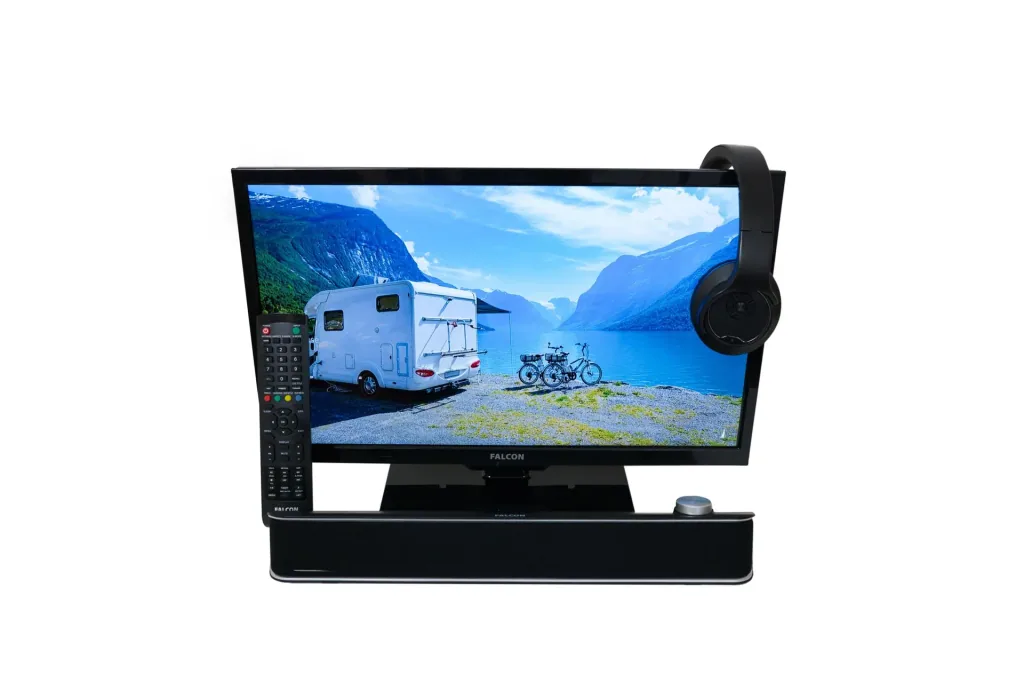 TV Camping Set im Koffer mit 19 Zoll LED-TV