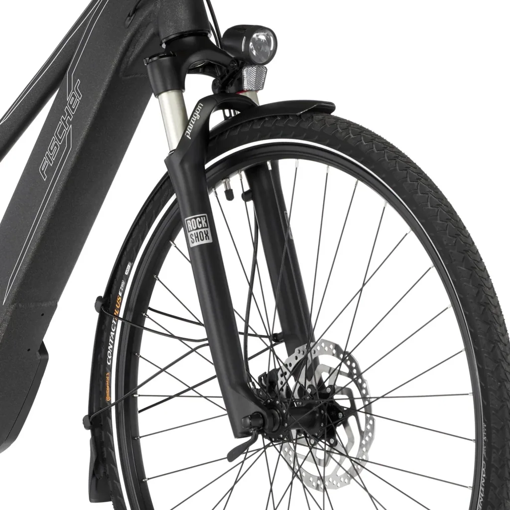 Damen E-Bike Trekking, 28 Zoll, Rahmengröße 44cm, 10-Gang Kettenschaltung, graphit metallic matt, VIATOR 6.0i