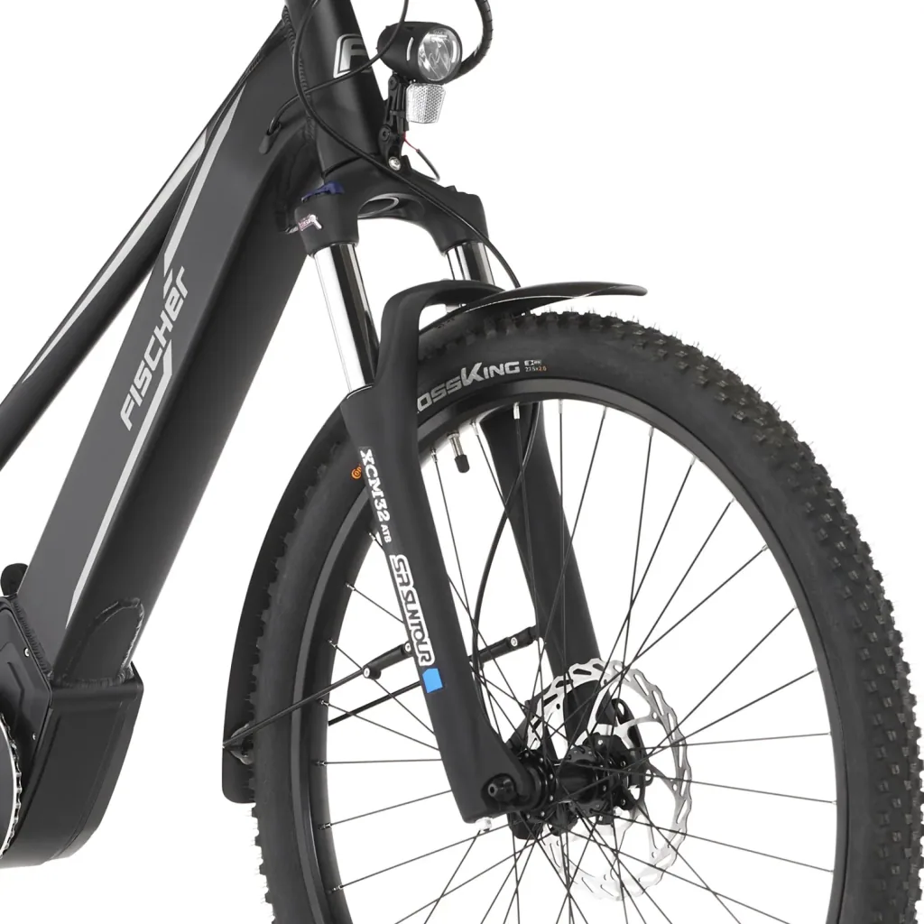 Damen E-Bike ATB, 27,5 Zoll, Rahmengröße 44cm, 10-Gang Kettenschaltung, schwarz matt, TERRA 5.0i