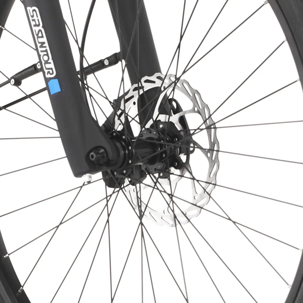 Damen E-Bike ATB, 27,5 Zoll, Rahmengröße 44cm, 10-Gang Kettenschaltung, schwarz matt, TERRA 5.0i