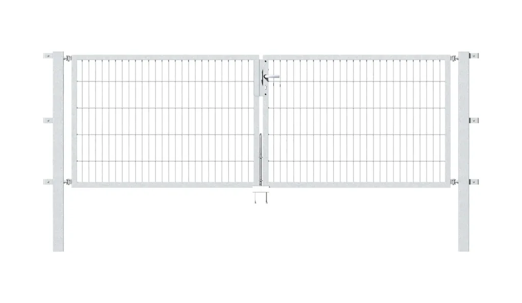 Doppeltor-Set Flexo inkl. Pfosten 3 x 1 m feuerverzinkt