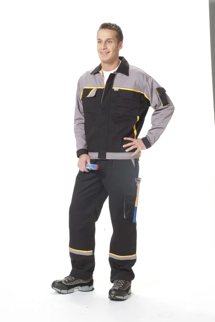 Arbeits Blouson, Farbe schwarz/grau, Gr.46