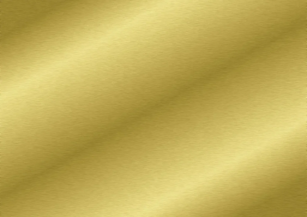 LED Tageslicht Tischleuchte messing/ goldfarben