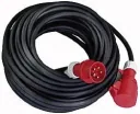 CEE Verlängerungskabel 25 m, schweres Gummikabel H07RN-F 5G1,5 mm²