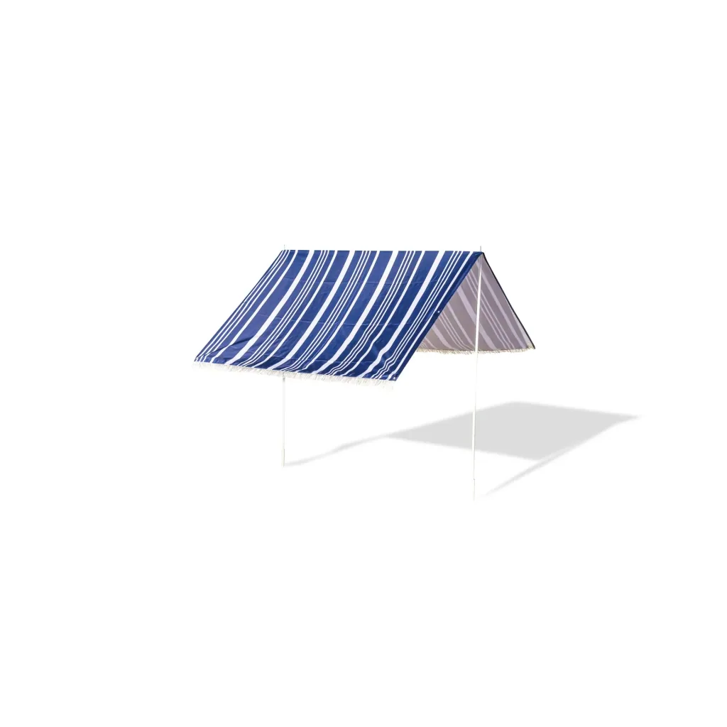 Sonnensegel Strand 146x220x150 cm  Blau