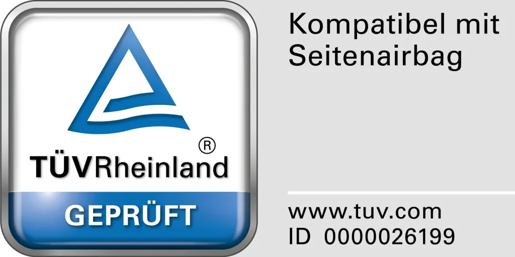 Autositzbezug "Teddy" - Kunstfell - silber