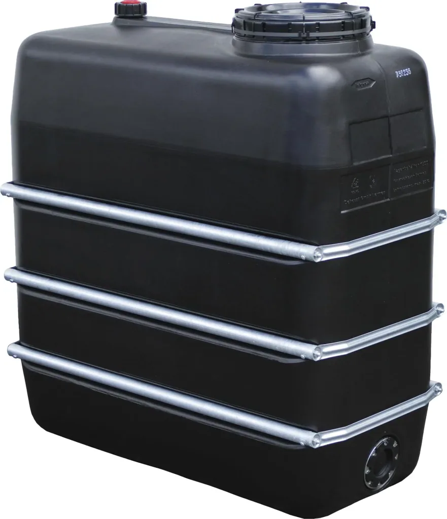 Raumspartank 1500 L, schwarz