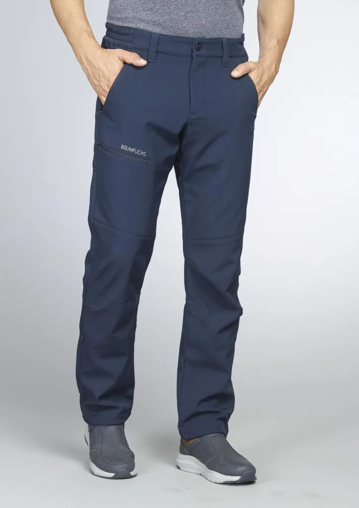 Outdoorhose mit Futter, Farbe marine, Gr.54