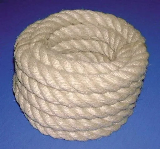 Handlaufseil, 6 m x 30 mm, natur/ hanf