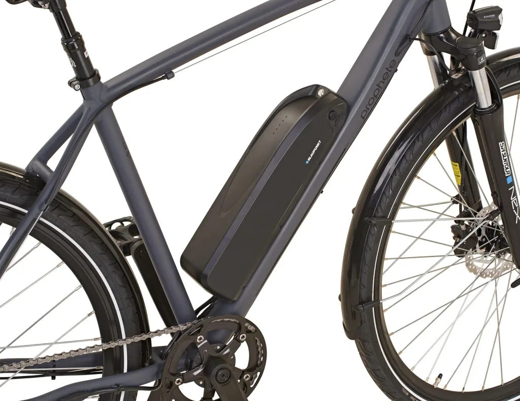 Herren Trekking E-Bike 28 Zoll, Rahmenhöhe 52 cm, 8-Gang Kettenschaltung, grau, ENTDECKER 20.EST.10