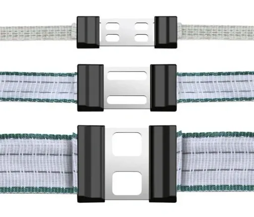 Bandverbinder "LitzClip", 40 mm, Edelstahl, 5 Stück