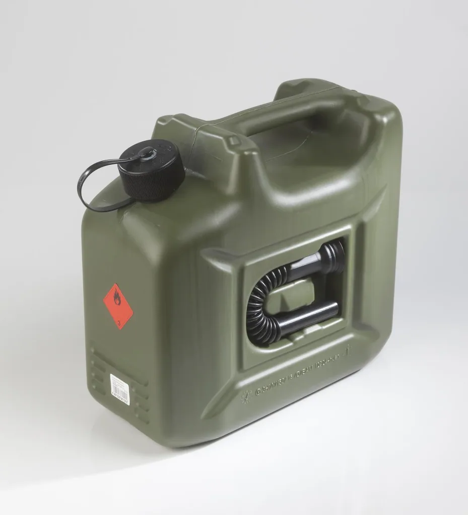 Kraftstoffkanister aus Kunststoff, 10 l, B 16,5 x T 35 x H 31 cm