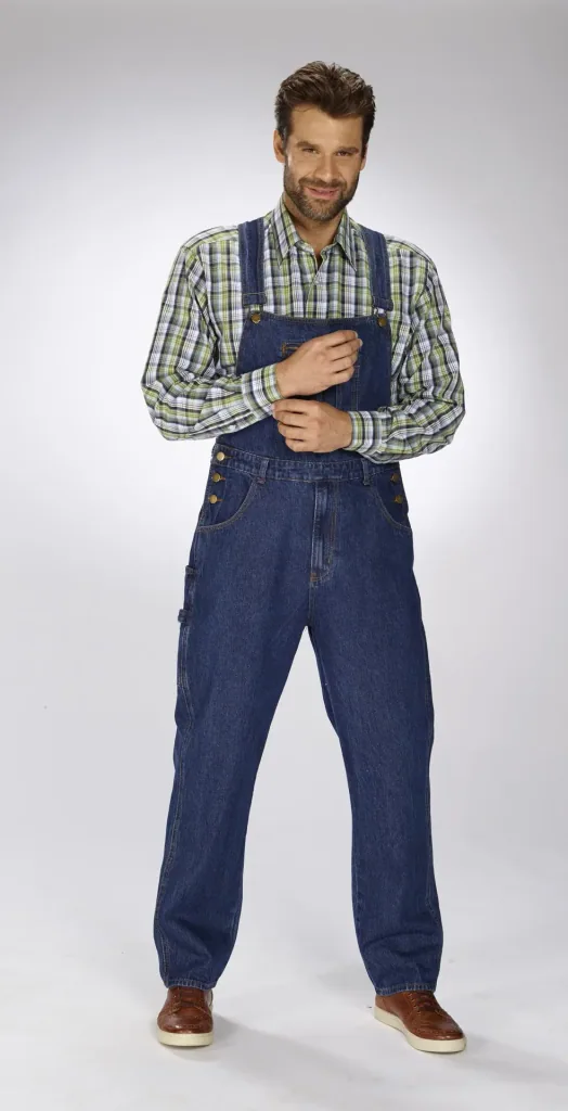 Fabrik-Latzjeans, Gr.48