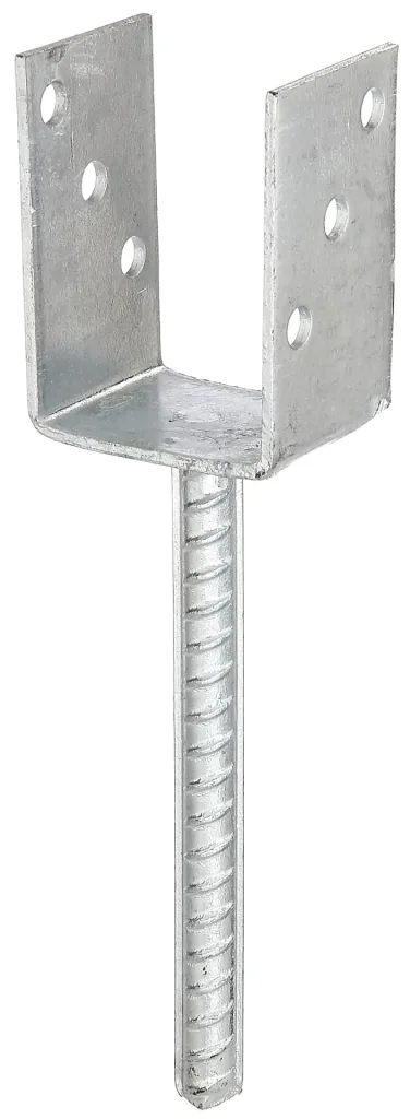 Pfostenträger in U-Form, Gabelweite 71 mm (70 mm Holz-Gartenbaumaß)
