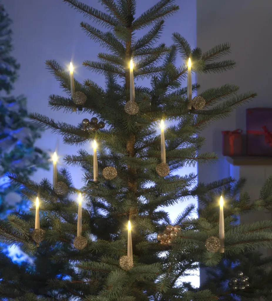 Kabellose Spitzkerzen mit Fernbedienung - 20er Set