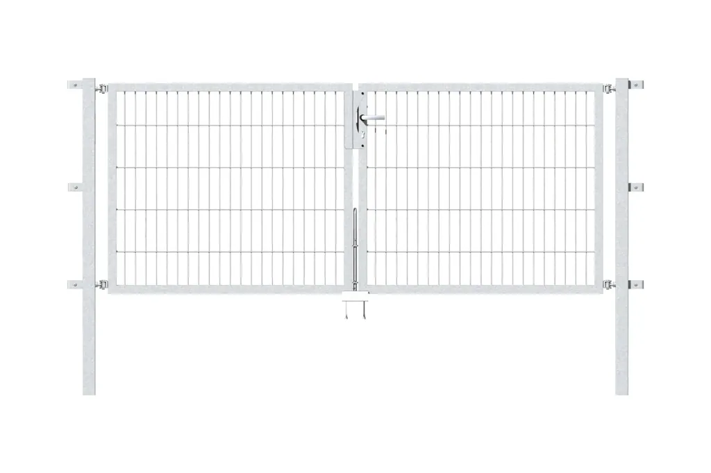 Doppeltor Flexo mit Zubehör, feuerverzinkt, Breite 250 cm, Höhe 100 cm, PF: 60x60 cm