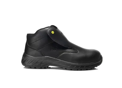Sicherheitsstiefel jo_CLEAN Slipper black Mid ESD S3 Gr. 37