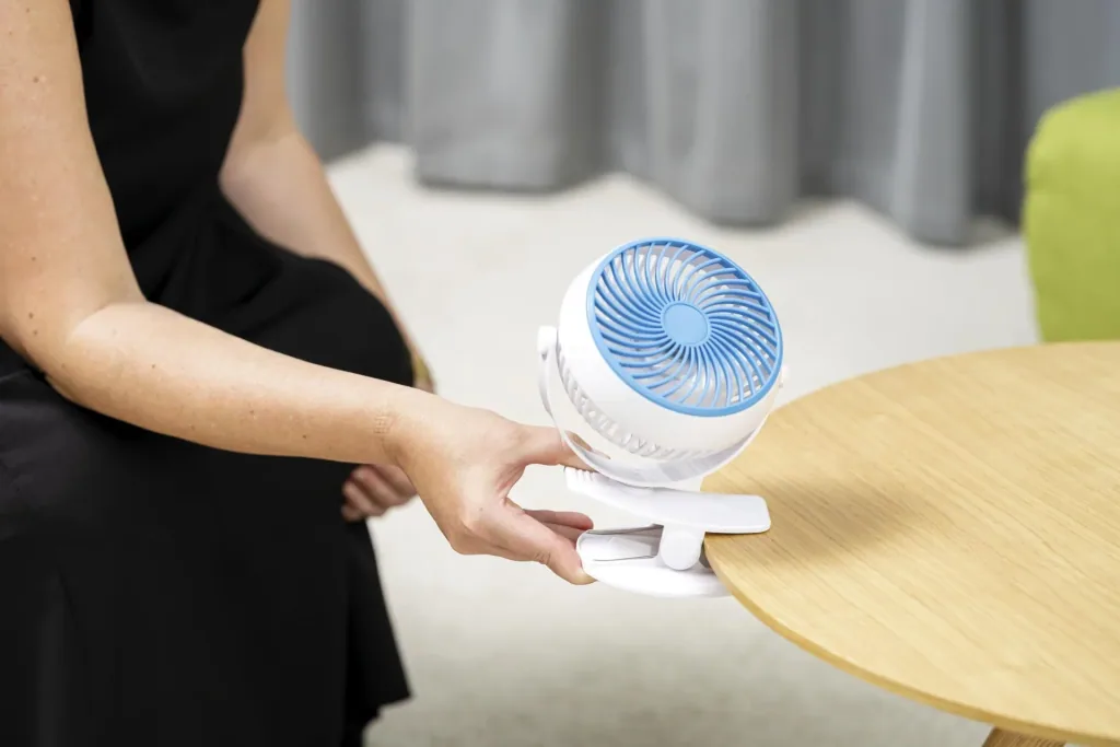 Akku Ventilator Go Fan weiß