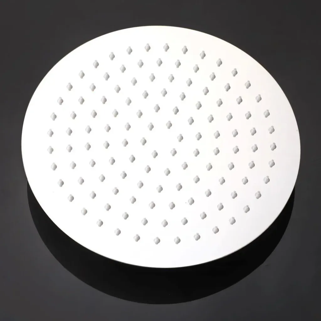 Duschkopf Kopfbrause Ø 25 cm Regendusche aus Edelstahl mit 1 Strahlart G1/2 individuell einsetzbar
