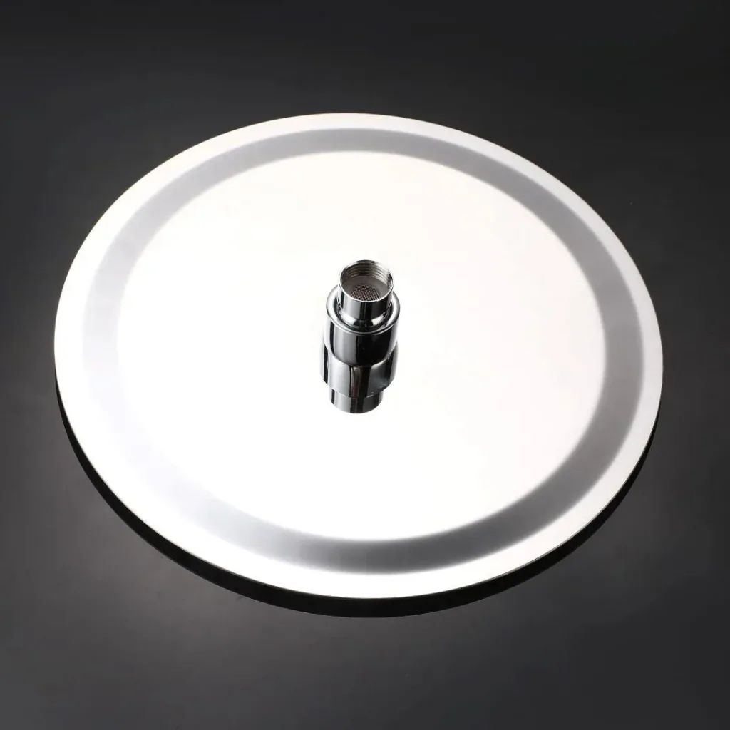 Duschkopf Kopfbrause Ø 25 cm Regendusche aus Edelstahl mit 1 Strahlart G1/2 individuell einsetzbar