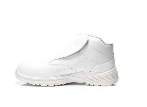 Sicherheitsstiefel jo_CLEAN Slipper white Mid ESD S3 Gr. 47