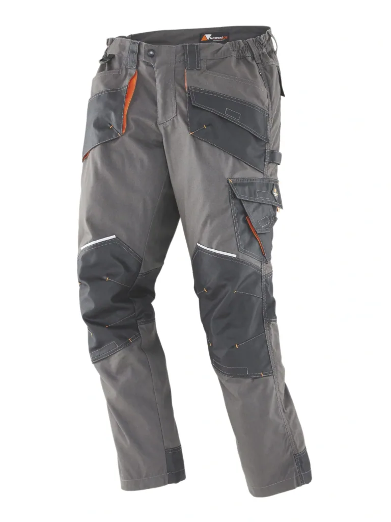 Bundhose, Farbe grau/schwarz, Gr.52
