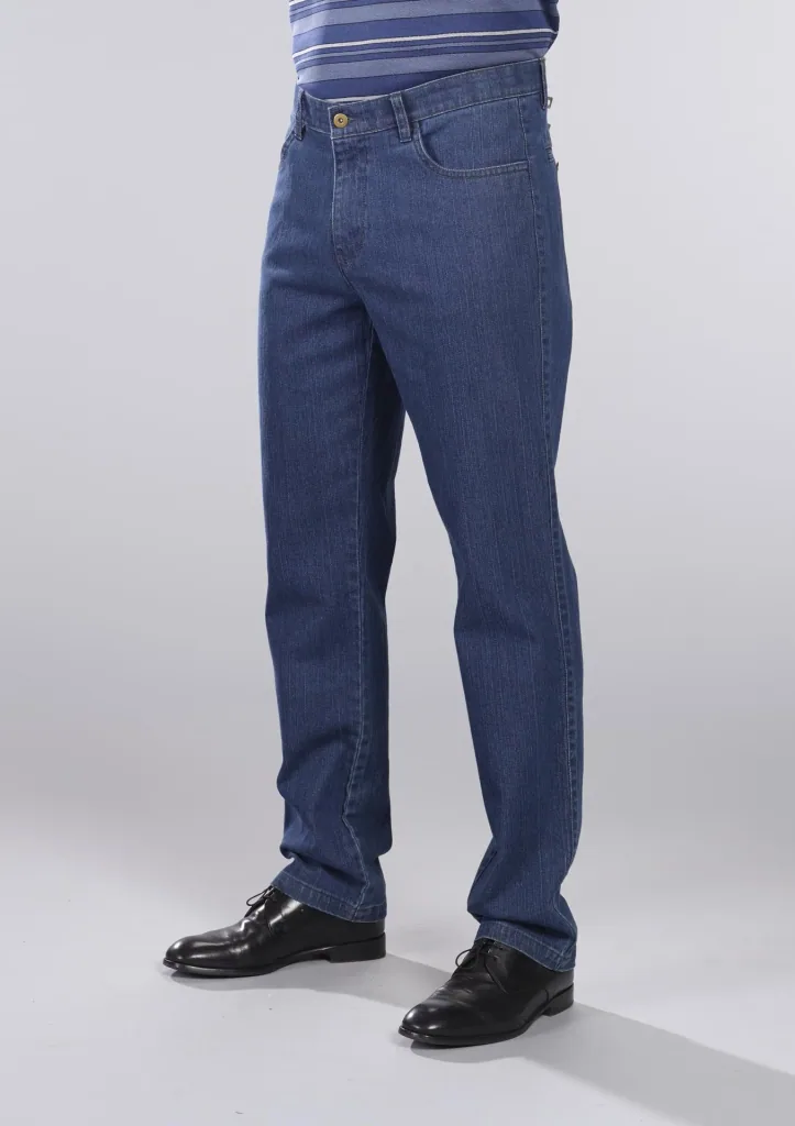 Komfortjeans, Farbe bluestone, Gr.30