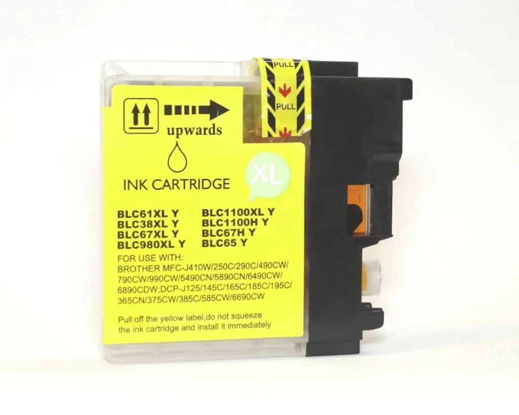 Druckerpatrone für Brother LC980Y01 gelb