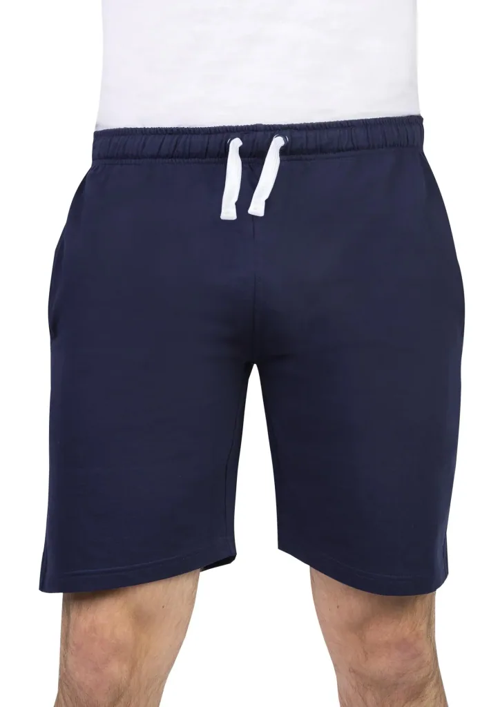 Shorts aus Baumwolljersey, Farbe marine, Gr.3XL