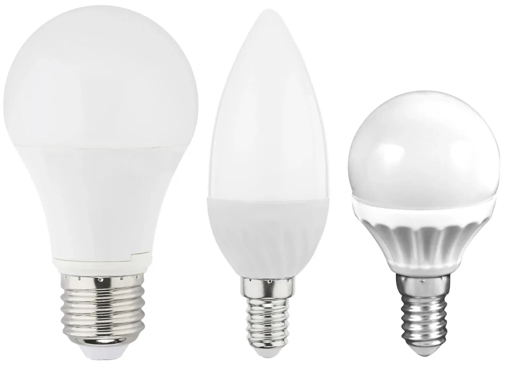 LED MiniGlobe Lampe, 4,5 Watt, E14, warmweiß - 3 Stück + 1 Stück GRATIS dazu