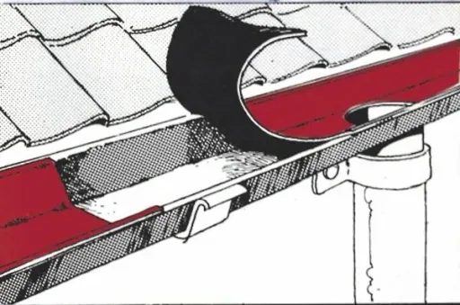 Dach Reparaturband 100 mm, 10 m lang, Bleifarben, selbstklebend