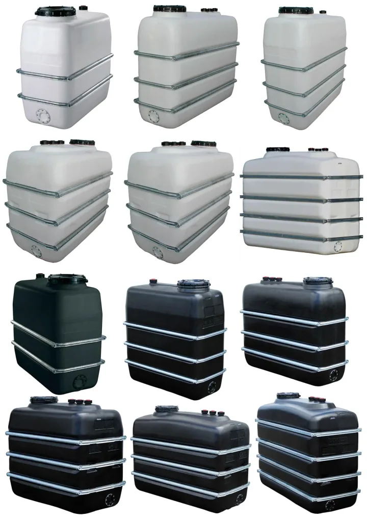 Raumspartank 2500 L, weiß