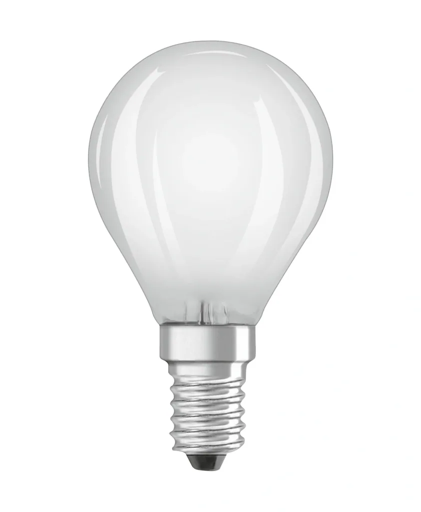 LED STAR RETROFIT Miniball mit 4 Watt, E14, kaltweiß, matt