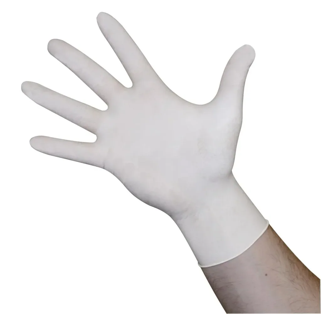 Latexhandschuhe, leicht gepudert, Gr. S , 100 St.