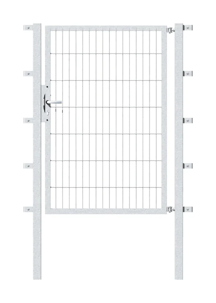 Einzeltor Flexo mit Zubehör, feuerverzinkt/ Breite 100 cm, Höhe 80 cm