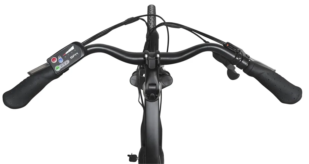 Herren Trekking E-Bike, 28 Zoll, Rahmenhöhe 50 cm, 7-Gang Kettenschaltung, Silber matt, Eifel