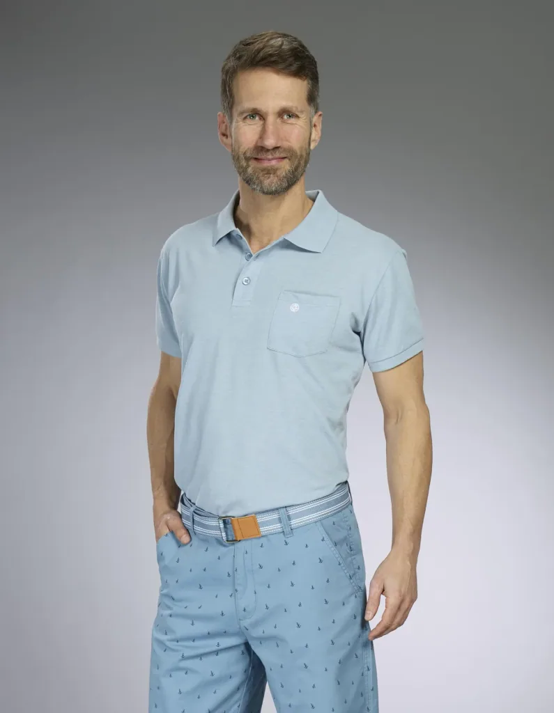 Shorts mit Druck, Farbe aqua, Gr.M