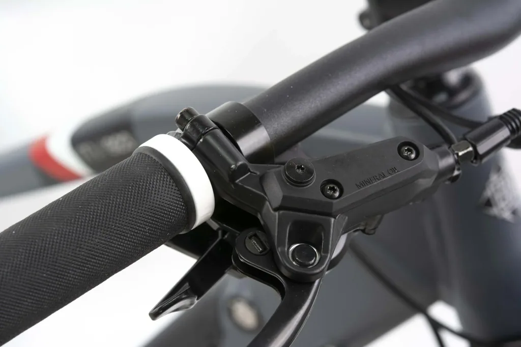 Unisex Alu MTB E-Bike, 27,5 Zoll, 27-Gang Kettenschaltung, grau, Aufsteiger M923 Hardtail