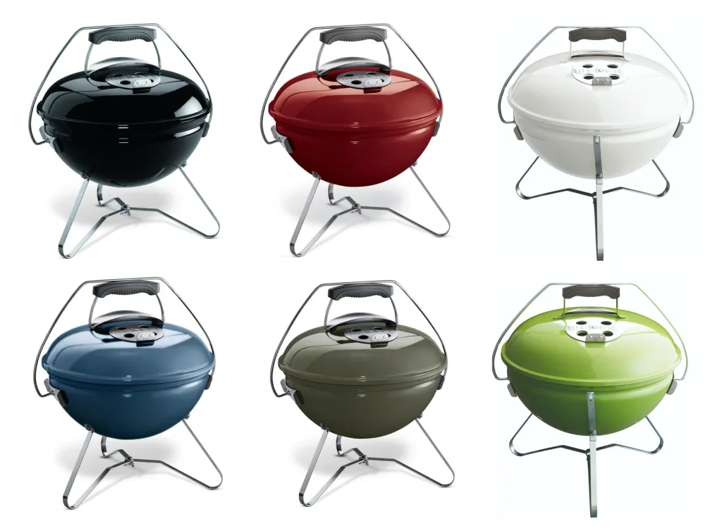 Holzkohlegrill Smokey Joe Premium, 37 cm, Spring Green