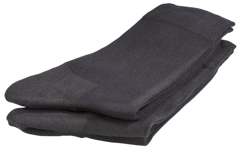 Klassik Socken 2er Pack, Farbe schwarz, Gr.47/50