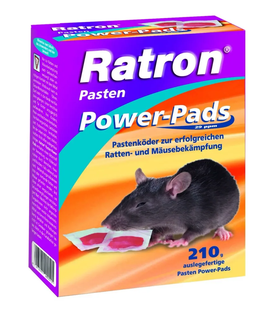 Ratron Pasten Power-Pads, anwendungsfertig, 14 x 15 g