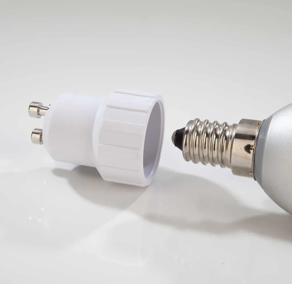 Adapter E27 auf E14 Sockel - 3 Stück (max. 25 Watt)