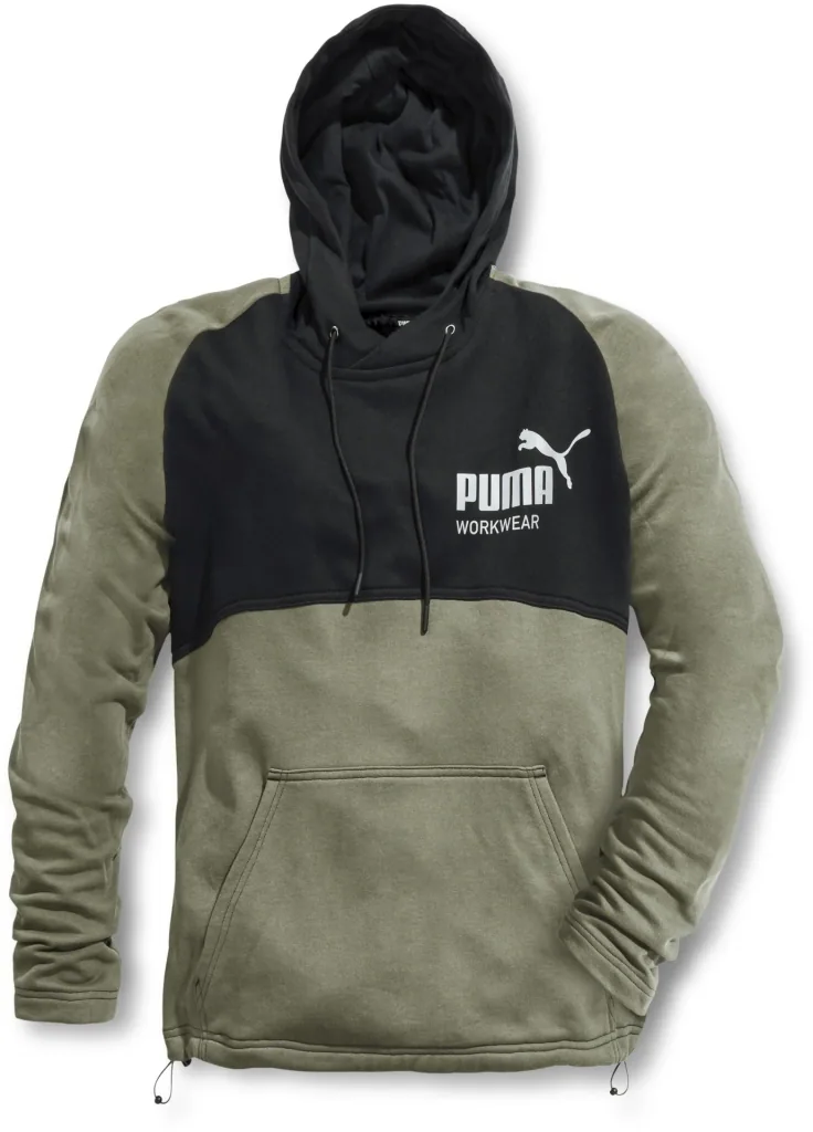 Hoodie CHAMP, oliv/carbon, L