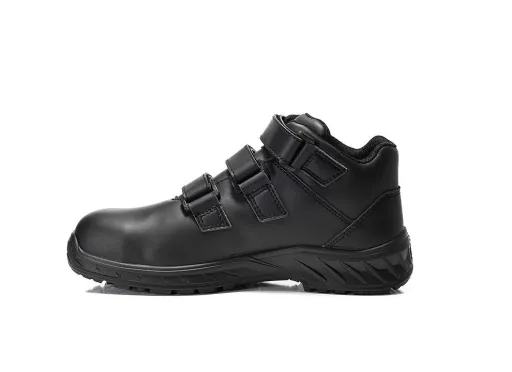 Sicherheitsschnürstiefel jo_CLEAN Strap black Mid ESD S3 Gr. 42
