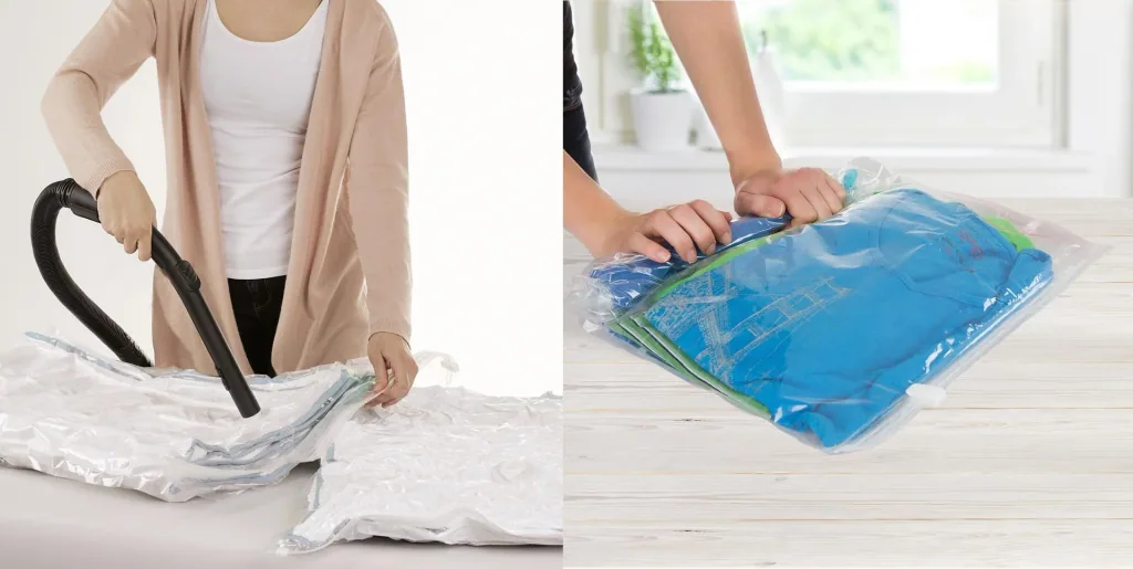 Airzip Vakuum Kleiderbeutel "Roll", 2er-Set