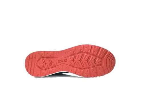 Sicherheitshalbschuh LIVAS black-red Low ESD S1P Gr. 47
