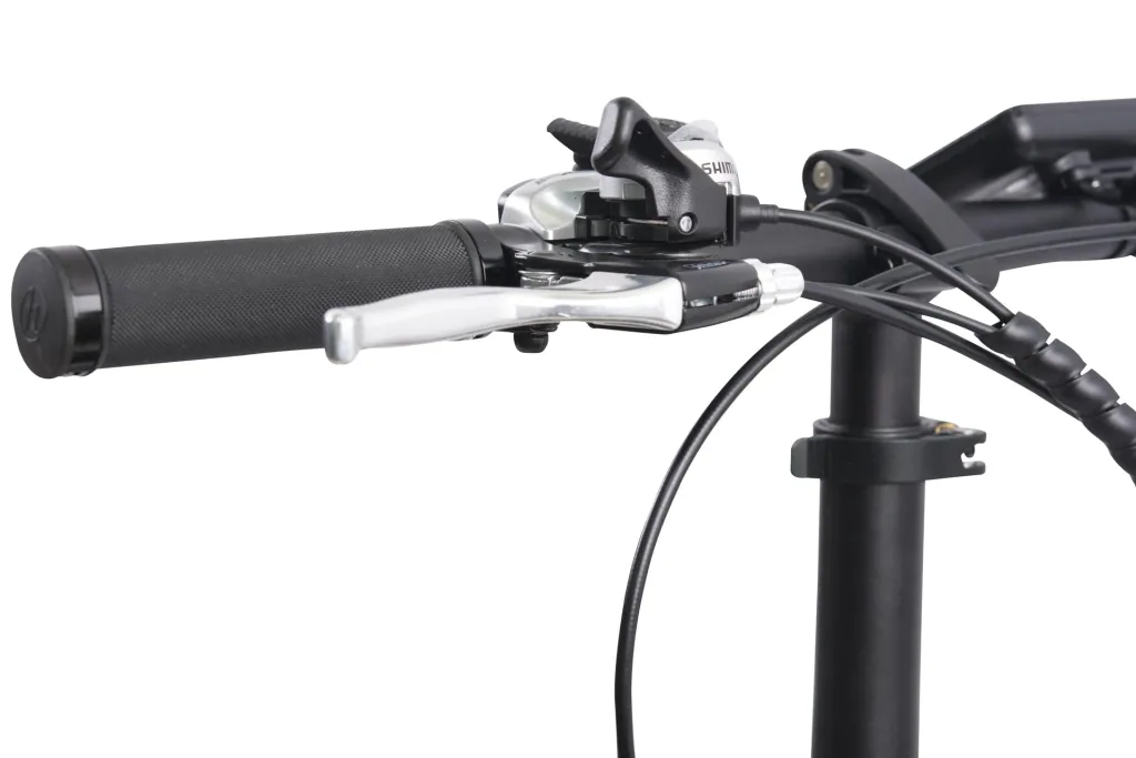 Alu E-Bike Faltrad 20 Zoll, Rahmenhöhe 37 cm, 7-Gang Kettenschaltung, weiß „City III“