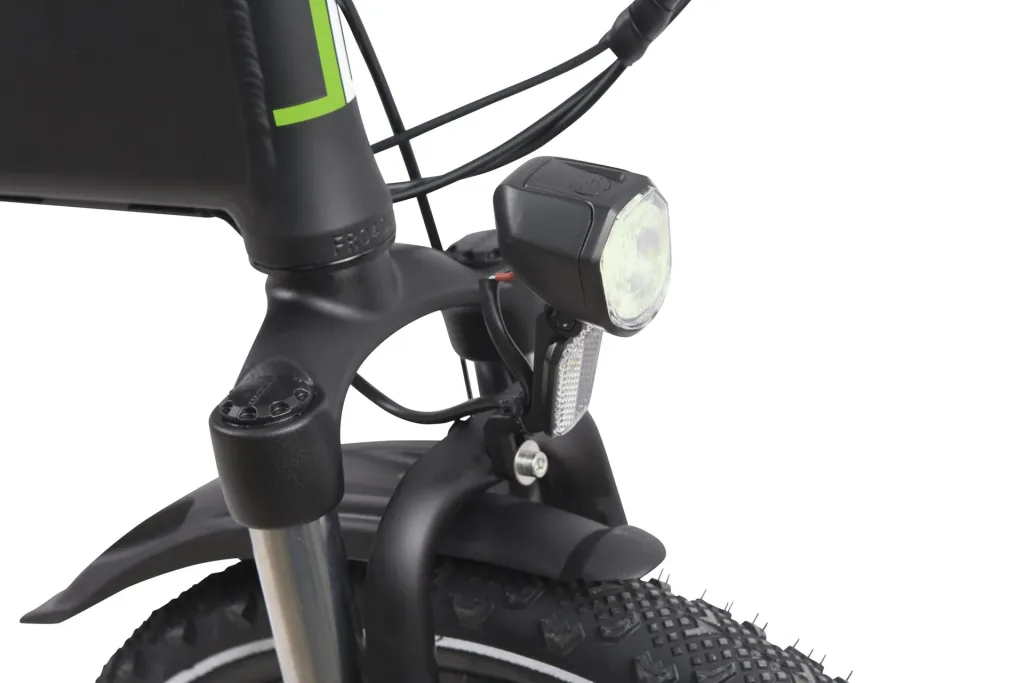 Alu E-Bike Faltrad 20 Zoll, Rahmenhöhe 37 cm, 7-Gang Kettenschaltung, weiß „City III“