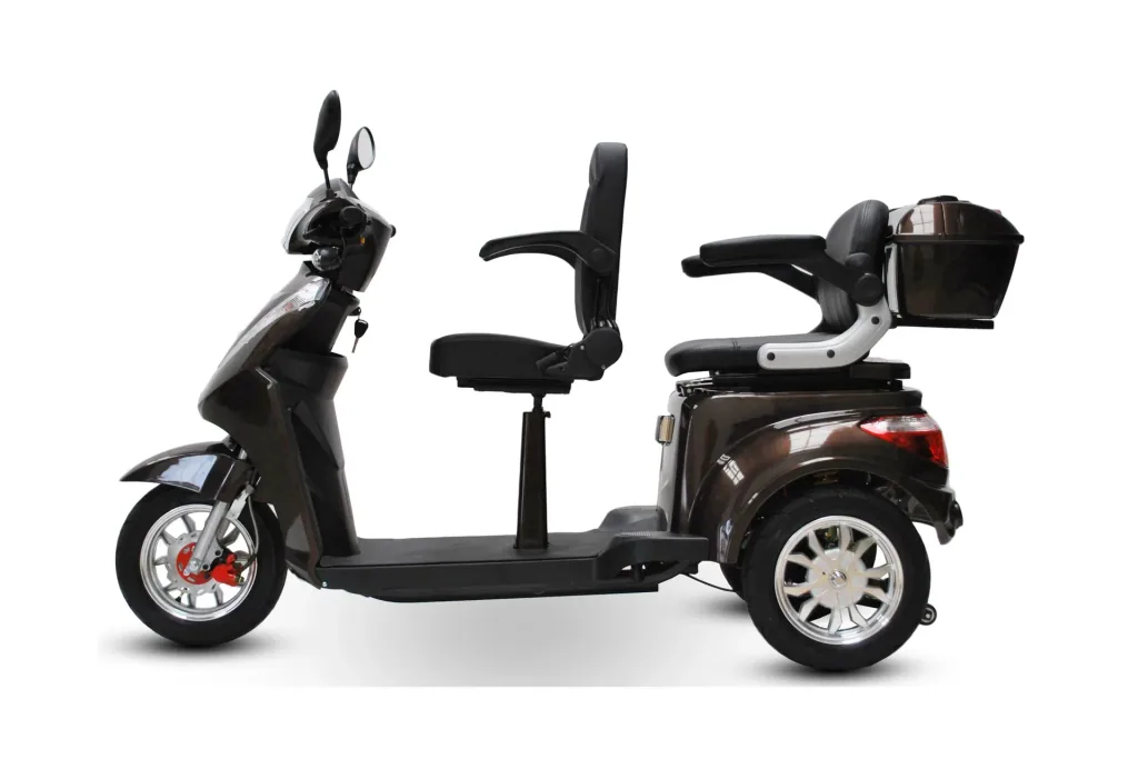 Elektromobil 503 Braun 2 Sitzer, 25 km/h mit 20 Ah Lithium Akku