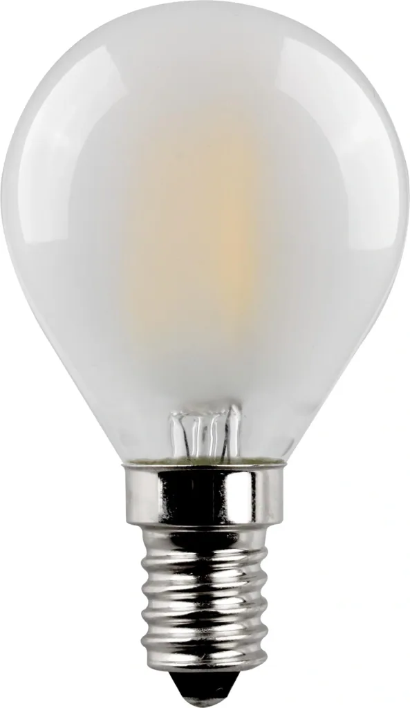 Retro_LED Tropfenlampe mit 4 Watt, E14, warmweiß, matt